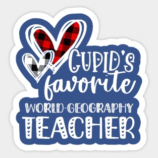 geography teacher  gift Sticker